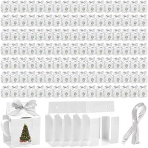 ZAVOOS 100 Pieces Mug Boxes, 11 Oz Coffee Cups Packaging Box for Gift Shipping Selling, Blanks Sublimation Mugs Cups Wrapping Box Bulk for Wedding Birthday Christmas