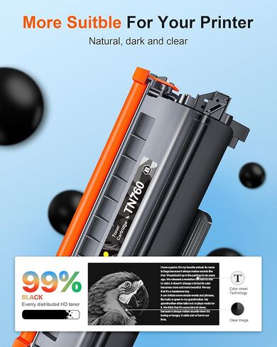 خرطوشة حبر E-Z Ink Pro TN760 TN-760 TN730 TN-730 بديلة لطابعة Brother tn760 TN-760 للاستخدام مع طابعة HL-L2350DW HL-L2370DW HL-L2390DW HL-L2395DW MFC-L2710DW MFC-L2750DW (4 أسود) in Saudi Arabia