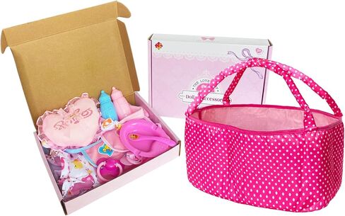 12Inch Baby Doll Accessories with Clothes, Baby Doll Accessories Toys for Children and Kids and Girls, Toddlers Play Toy for Babydoll for Little Girls in Saudi Arabia