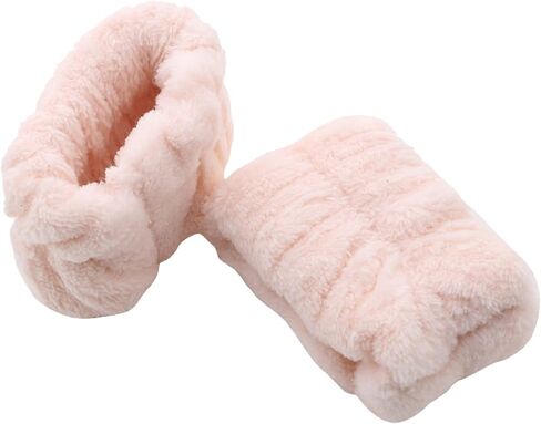 JIYAN 2 Pcs Wrist Spa Washband Microfiber Wrist Wash Towel Band Wristbands for Washing Face Absorbent Wristbands Wrist Sweatband for Women Prevent Liquid from Spilling in Saudi Arabia