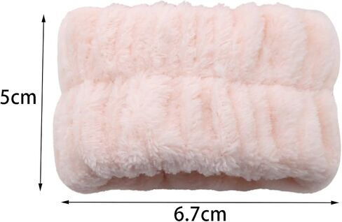 JIYAN 2 Pcs Wrist Spa Washband Microfiber Wrist Wash Towel Band Wristbands for Washing Face Absorbent Wristbands Wrist Sweatband for Women Prevent Liquid from Spilling in Saudi Arabia