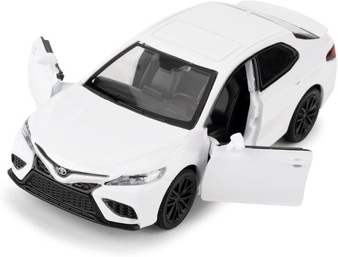 1:36 Camry XSE Car Model, Diecast Pull Back Model Toy Car, Doors Open, Collection Kids Toy for Aged 3 and up, Gift Black in Kuwait