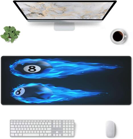 Mouse Pad Melon Watermelon Summer Gaming Mouse Mat, Non-Slip Rubber Base Round Mousepad Mousemat for Laptop Computer PC Office Home in Saudi Arabia