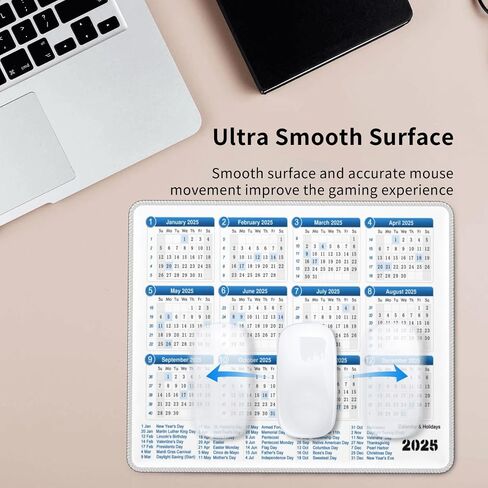Mouse Pad Melon Watermelon Summer Gaming Mouse Mat, Non-Slip Rubber Base Round Mousepad Mousemat for Laptop Computer PC Office Home in Saudi Arabia