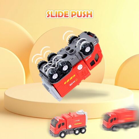 5 in 1 Transforming Robot Toys for 5-7 Kids Take Apart Toys Gift for 3+ Boys Girls Birthday Christmas Vehicles Playset Firetruck Toys Combined Robot in Saudi Arabia