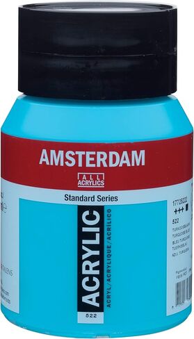 Amsterdam Royal Talens Standard Series Acrylic Color, 500ml Jar, Titanium White (17091052) in Saudi Arabia
