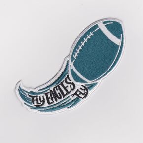 Jeepfy Rugby Fan Philadelphia Fly Eagles Logo Patch Embroidery American Football Fan Favorite Team Iron on Sew on Embroidered Patch