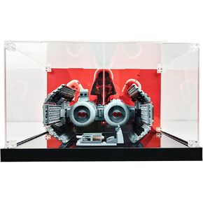 Acrylic Display Case for Lego Star Wars TIE Bomber 75347,Dust-Proof Display Box for Lego Star Wars Model Building Kit, Size:11.81 * 7.87 * 6.29inch(NOT Included The Model)
