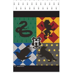 Harry Potter Plastic Table Cover - 54" x 96" , Multicolor , 1 Pc.