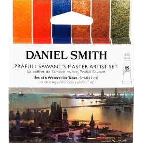 Daniel Smith 285610389 Prafull Sawants's Master Artist Set Watercolor Paint, 5ml, Multicolor 6, 0.16 Fl Oz (Pack of 6)