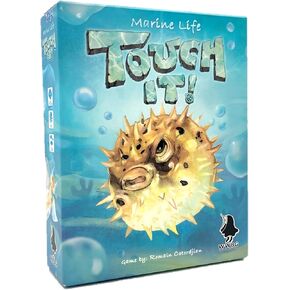 Wonderful World: Touch It! Marine Life - Sensory Party Card Game, Identify Pictures by Touch, Fun & Competitive, Family Ages 6+, 2-6 Players, 10 Mins