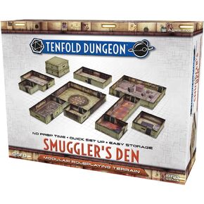 Tenfold Dungeon: Smuggler's Den | Modular Roleplaying Terrain