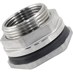 تركيب خزان مياه مقاس 1 بوصة NPT، محول خزان تركيب من الفولاذ المقاوم للصدأ لخزان حوض السمك في الحديقة in Kuwait