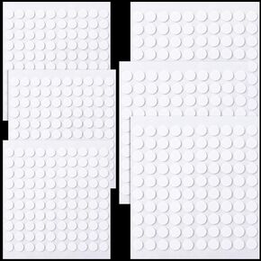 ANCIRS 6 Sheets Foam Adhesive Dots, 600pcs Double-Sided Self Adhesive Dots, Foam Sticky Dots for DIY Arts Crafts Office Supplies, 2 Size (8mm/0.31", 10mm/0.39")