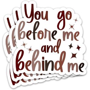 ZURRAM 3PCS The Holy Bible 3" Christian Faith Sticker, Vinyl Waterproof God Jesus Scripture Decal, This is How I Fight My Battles Religious Sticker for Laptop Water Bottle Bible Journal 3 Inches