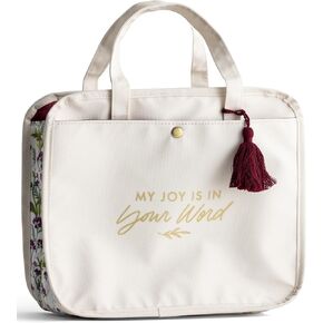 DaySpring - My Joy is in Your Word Bible Cover - Organizational Bag, Multi