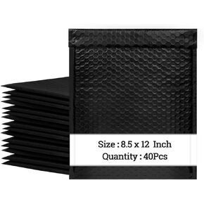 8.5 x 12 Inch Padded Envelope 30 Pack, Self-Seal Poly Bubble Mailers, Waterproof Shipping Bags for Small Business, Teal