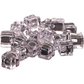A Pack of White1 Dollhouse Ice Cube 1/12 Miniature Ice Cubes Dollhouse Decoration Accessories Dollhouse Accessories