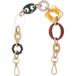 STOBOK Bag Chain Handbags Chain Strap for Purse Wallet Handle Bag Strap Purse Chain Bag DIY Chain Wallet Chain Bag Decorative Chain Bag Making Supply Wallet Strap Tote Bag Acrylic Alloy