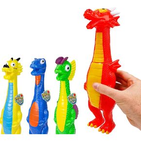 JA-RU Screaming Rubber Chicken Toy (3 Units Assorted) Squeaky Chicken Toys for Kids. Funny Noise Maker Prank & Gag Gifts. Novelty Toys & Amusements. Rubber Dog Toys. 1704-3p