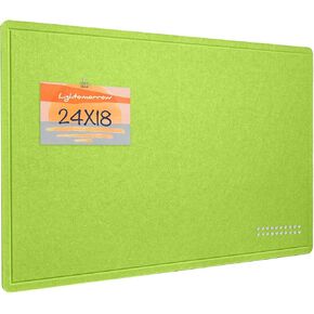 Large Bulletin Board - 48 x 36 Inches, Decorative Felt Pin Board for Wall - 4' x 3' Foldable Photo Display Board with Self-Adhesive Tape, Includes 20 Push Pins - Dark Green