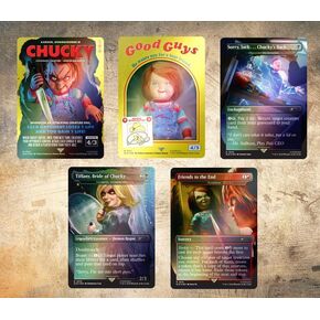 MTG Secret Lair: Secret Lair x Chucky (إصدار رقائق معدنية)