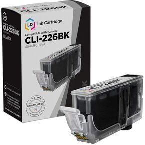 LD Products Compatible Ink Cartridge Replacement for Canon CLI-226BK 4546B001AA (Dye Black) Compatible w iP4820 MG5120 MG5220 MG6120 MG8120 MX882 iX6520 MG8120B iP4920 MG5320 MG6220 MG8220 MX892 MX712