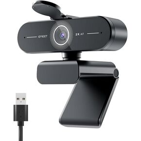 EMEET Meeting Capsule (Gen 2), 360° 4K Capture, 1080p AI Video Conference Camera, AI Voice/Face/Figure Tracking, 8 Noise-Cancelling Mics, 10W Hi-Fi Speaker, Plug & Play, for up to 10 People