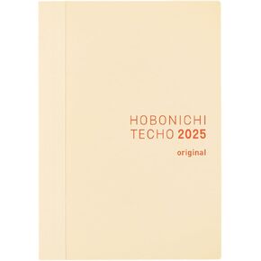 Hobonichi Techo 2025 Original Book [Japanese/A6/January Start/Monday Start/Planner]