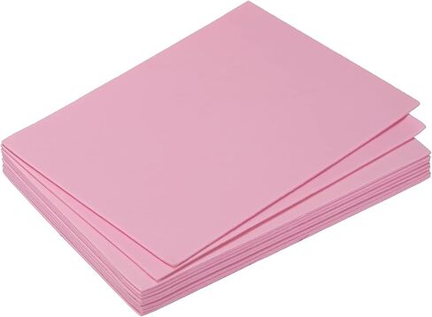 MECCANIXITY EVA Foam Sheets White 7.6 Inch x 5.9 Inch 2mm Thickness for Crafts DIY Pack of 10 in Saudi Arabia