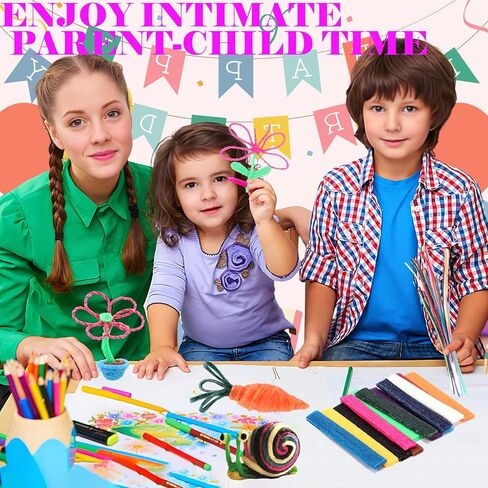 500 قطعة من أعواد الشمع الحرفية، 13 لونًا من أعواد الشمع القابلة للانحناء، أعواد النحت القابلة لإعادة الاستخدام، أعواد الشمع اللزجة للحرف اليدوية الخاصة بالمستلزمات الفنية in Kuwait