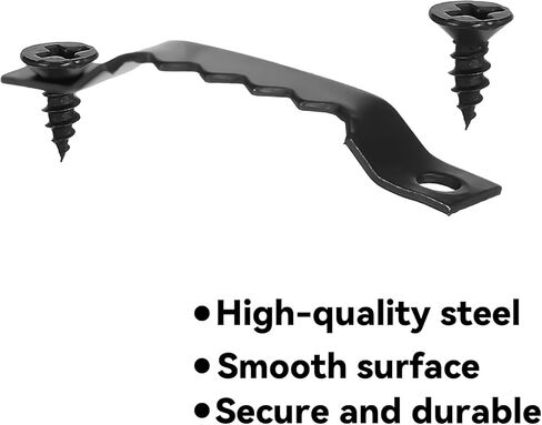 100 Pcs Sawtooth Picture Hangers Black Steel Photo Frame Hanging Hangers Picture Hanger with 200Pcs Screws for Hanging Clock Paintings Artwork Picture Frame Hook Photos in Saudi Arabia