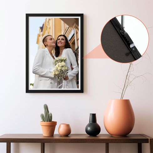 100 Pcs Sawtooth Picture Hangers Black Steel Photo Frame Hanging Hangers Picture Hanger with 200Pcs Screws for Hanging Clock Paintings Artwork Picture Frame Hook Photos in Saudi Arabia