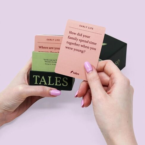 150 بطاقة مجموعة أدوات مقابلة قصة الحياة، مجموعة أدوات مقابلة قصة الحياة، مجموعة أدوات مقابلة قصة الحياة الرائعة من أجل ليلة اللعب العائلية مع الآباء والأجداد in Kuwait