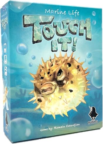 Wonderful World: Touch It! Marine Life - Sensory Party Card Game, Identify Pictures by Touch, Fun & Competitive, Family Ages 6+, 2-6 Players, 10 Mins in Saudi Arabia
