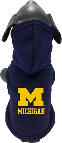 NCAA Collegiate Polar Fleece Hooded Dog Jacket (Tiny) in Saudi Arabia
