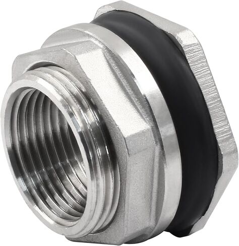 تركيب خزان مياه مقاس 1 بوصة NPT، محول خزان تركيب من الفولاذ المقاوم للصدأ لخزان حوض السمك في الحديقة in Kuwait