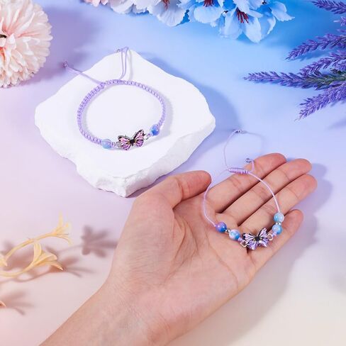 Pandahall Nylon Braided Cord Bracelets Adjustable Friendship Bracelets for Jewelry Making in Saudi Arabia
