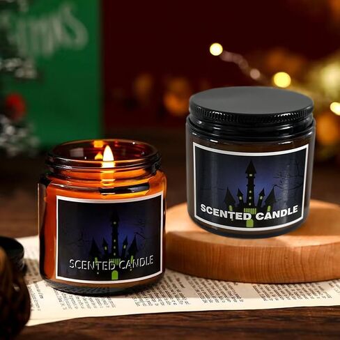 Scented Candles Gift Set,4 Pack Aromatherapy Candle, Stress Relief Gifts for Women,120H Burning, Candles for Home Scented, Ideal for Birthday, Christmas, Thanksgiving, Mother's Day in Saudi Arabia