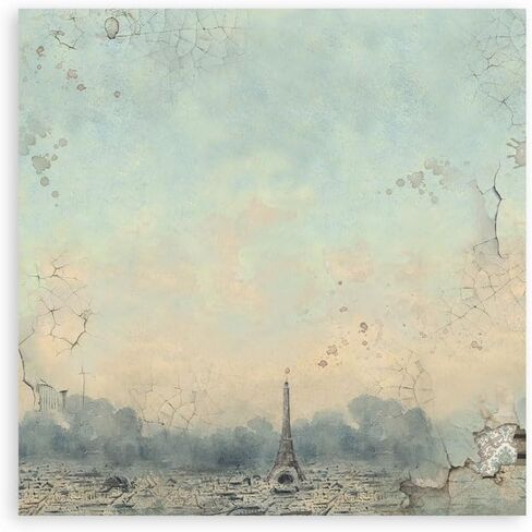 Stamperia Scrapbooking Pad 10 Sheets 30.5 x 30.5 (12x12) Maxi Background Selection Voyages Fantastiques, 12 x 12 inch, Multicoloured in Saudi Arabia