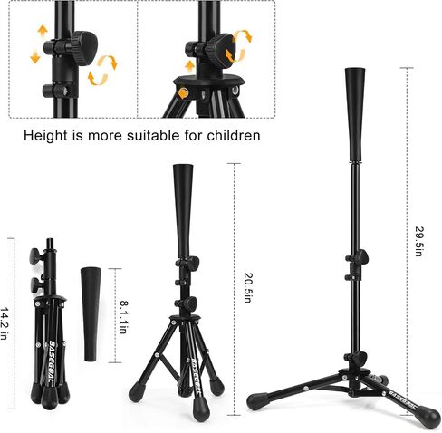 Baseball Tee for Kids,Batting Tee,Softball Tee,Youth Hitting Tee,Teeball Tee,Travel Tee,Easy Adjustable Height in Saudi Arabia