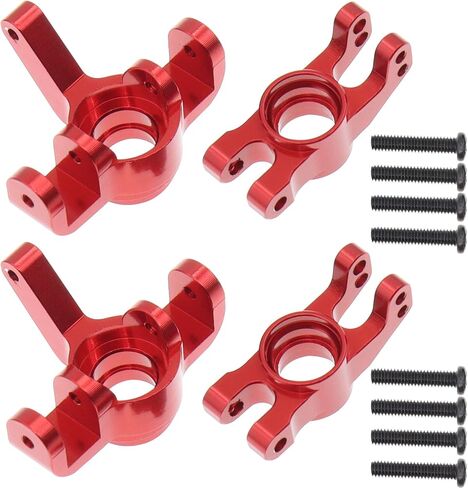 Aluminum Upgrades Replacement Accessories Compatible with Hyper Go H14bm MJX 14209 14210 1/14 RC Upgrade Parts,Red (Rear Gearbox Cover) in Saudi Arabia