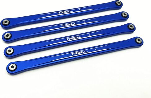 Treal Aluminum 7075 Lower Link Bars (4) Set for Losi LMT (Silver) in Saudi Arabia