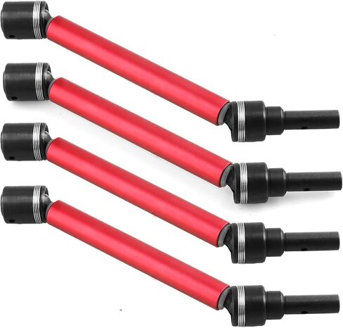 Widened Metal RC Drive Sharft CVD Transmission Shaft for Traxxas 1/10 MAXX 2.0 V2 89076-4 WideMaxx RC Car (Red) in Kuwait