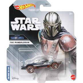 Star Wars Hot Wheels Character Cars The Mandalorian Diecast Car