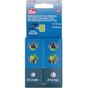 Prym Tool Set for Prym Tubular Rivets, 7.5 & 9 mm, 4 Count