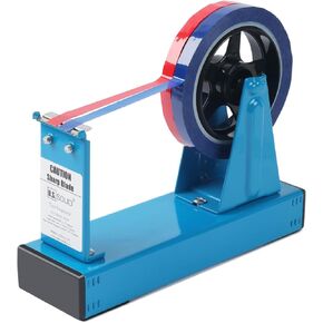 U.S. Solid Desktop Multi-Roll Tape Dispenser - 1.5 Inch Wide, 1 or 3 Inch Core, Iron, Blue