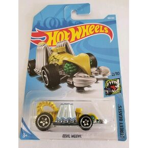 Hot Wheels 2019 Street Beasts - Eevil Weevil, Yellow 169/250