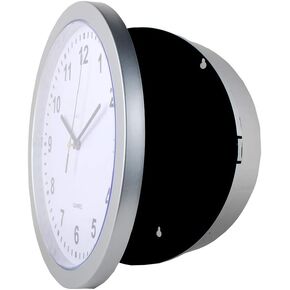 NW Simple and Generous Design Wall clock Hidden Safe Clock Safe Secret Safes Hidden Safe Wall Clock for Decoration