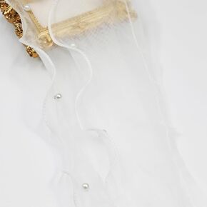 10 ياردات 28 مم/1.1 بوصة شريط دانتيل زخرفي واسع من القماش باللون الأحمر لجميع أنواع الملابس المخيطة والستائر والخياطة ومصابيح الحرف اليدوية لتزيين الأثاث (أحمر-28 مم) in Kuwait